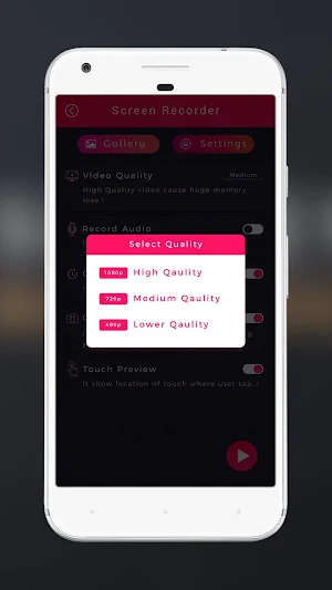 Full Screen Recorder HD Screenshot 2