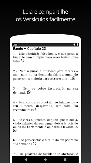 Bíblia Sagrada e Harpa Cristã Offline Gratuita Screenshot 3