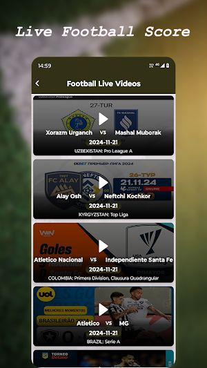 Live Football TV HD Streaming Screenshot 2