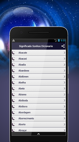 Dicionário dos Sonhos Screenshot 1