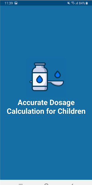 Pediatric Dose Calculator Screenshot 0