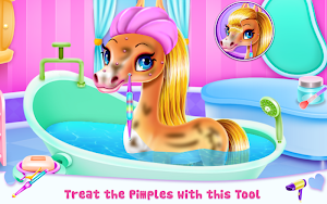 Rainbow Pony Beauty Salon Screenshot 1