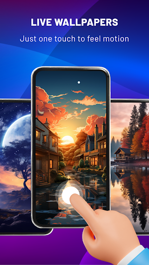 3D Wallpapers: Live wallpaper Screenshot 1