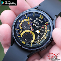 [N-SPORT600] RED YL Watch Face