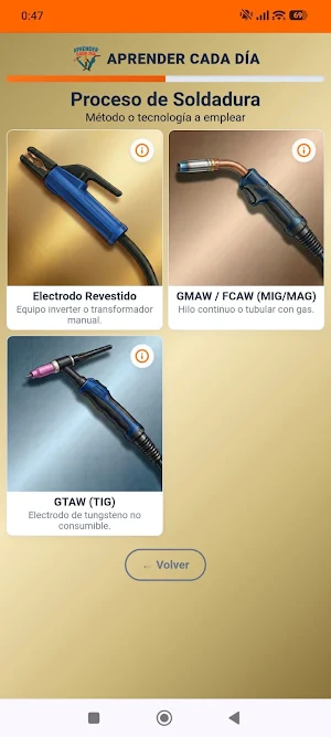 Aprender Cada Día Soldadura Screenshot 2