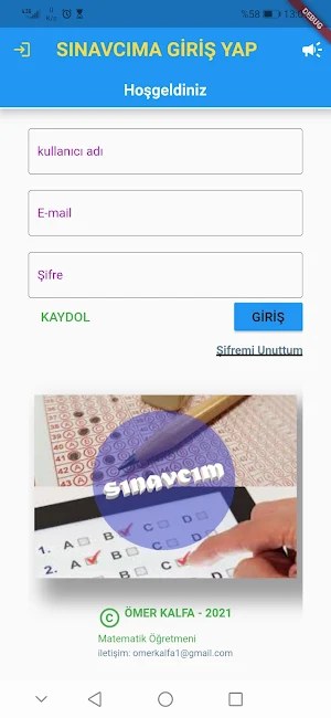 Sınavcım Screenshot 0