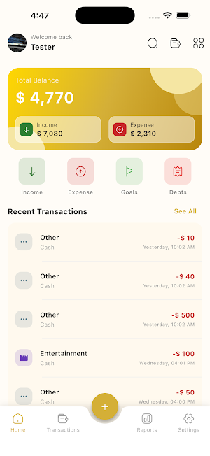 Expense Helper – Spend Smart Screenshot 1