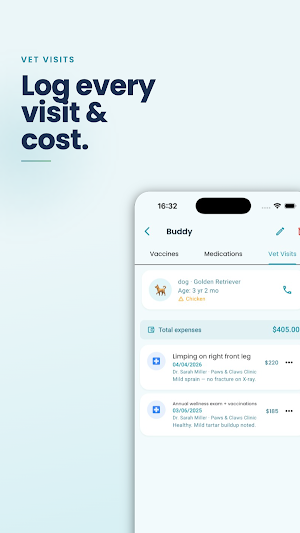 Pet Vaccination Tracker Screenshot 3
