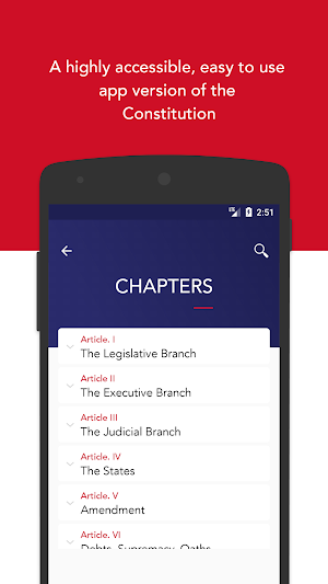United States Constitution Screenshot 1