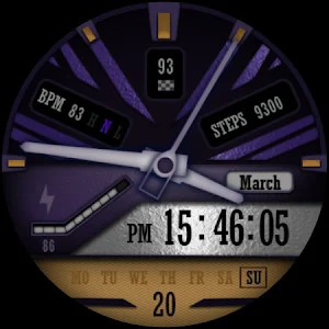 W-Design WOS074 - Watch Face Screenshot 1