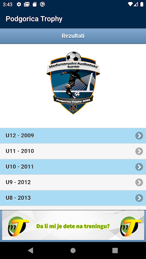 Podgorica Trophy Screenshot 0