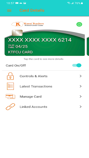 KTFCU SecureCard Screenshot 0