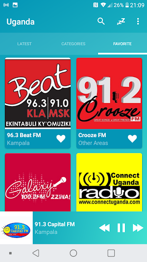 Uganda radios online Screenshot 3
