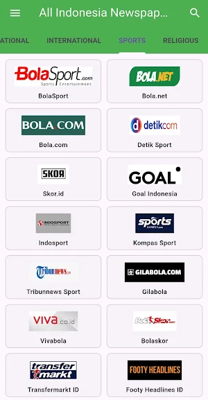 All Indonesia Newspaper Berita Screenshot 2