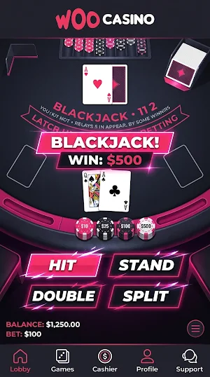 Woo Casino Screenshot 3