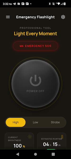 Emergency Flashlight Screenshot 0