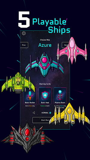 Space Shuffle: Card Battle Screenshot 1