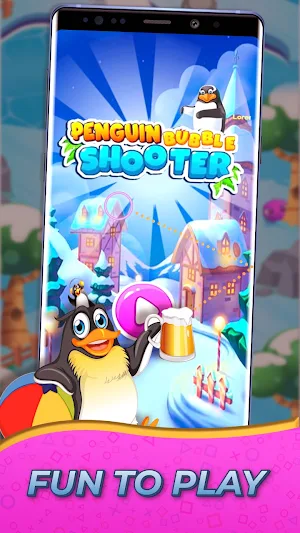 Bubble Shooter : Penguin Fun Screenshot 0