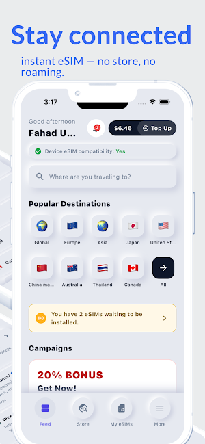 Go To eSIM: Travel eSIM & Data Screenshot 2