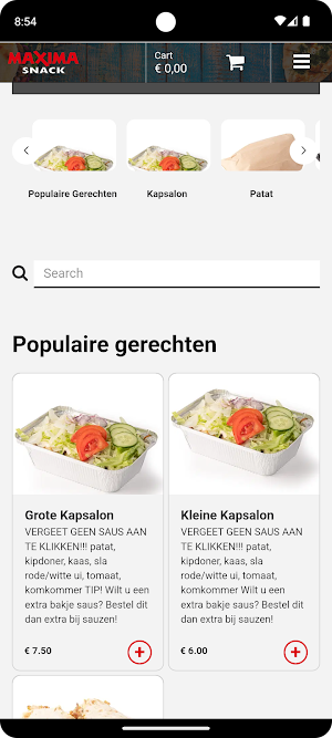 Maxima Snack Screenshot 2
