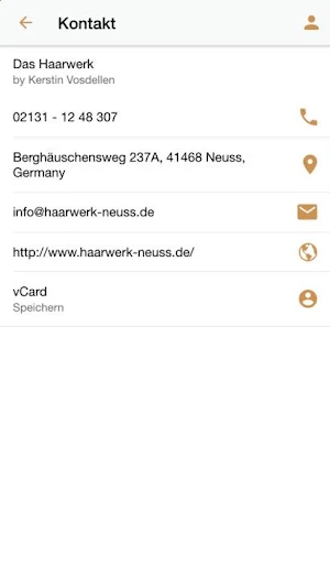 Haarwerk Neuss Screenshot 1