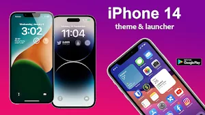iphone 14 theme & launcher Screenshot 0