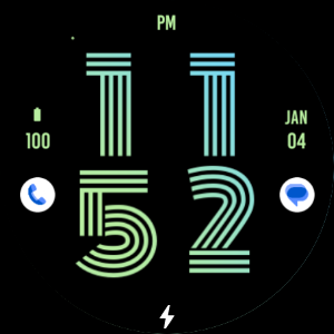 Beauty Daylight Watch Face Screenshot 3