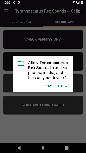 T-Rex Sounds ~ Sclip.app Screenshot 1