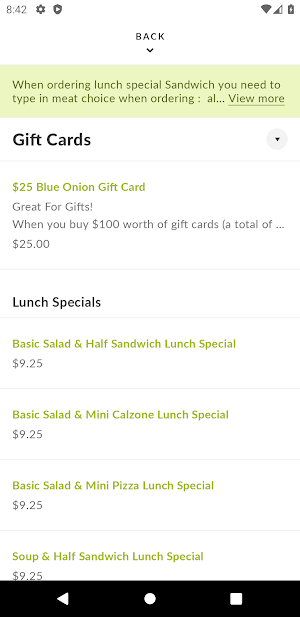 Blue Onion Screenshot 2