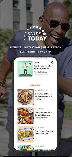 Start TODAY Meal Plan, Fitness Screenshot 0