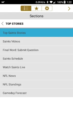 Final Play: Saints News Screenshot 3