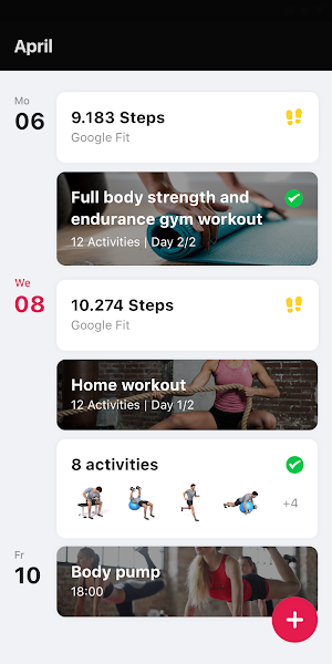 Gymfinity Fitness Screenshot 1
