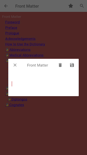 Spanish-English-Spanish Dict Screenshot 2