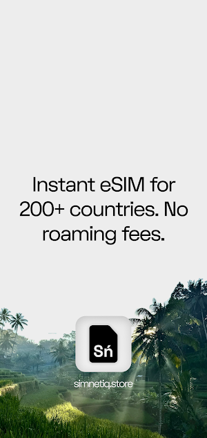 Simnetiq: Travel eSIM Data Screenshot 0