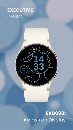 EXD080: Cute Pastel Watch Face Screenshot 3