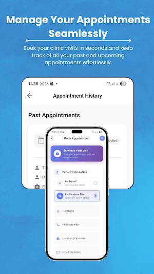 Skinaa Clinic: Appointment Screenshot 1