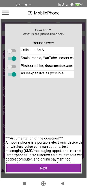 ES MobilePhone Screenshot 3