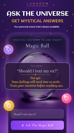 LUNAGEM Daily Horoscope, Tarot Screenshot 2