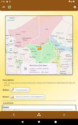 Lake Chad Information System Screenshot 3