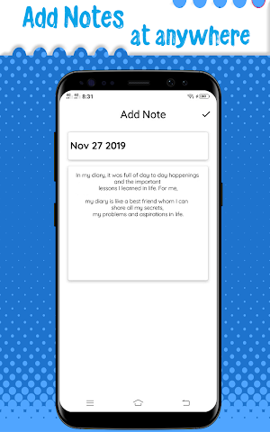 memo pad for writing Screenshot 1