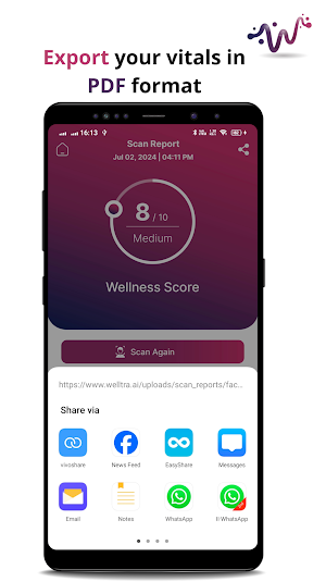 WellTra.AI: Health Tracker App Screenshot 2