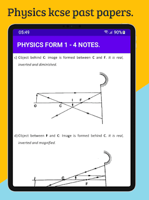 Physics Kcse past papers. Screenshot 1