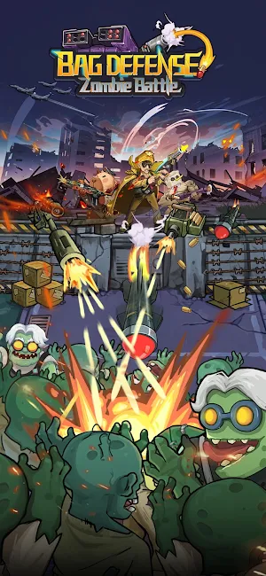 Bag Defence:Zombie Battle Screenshot 0