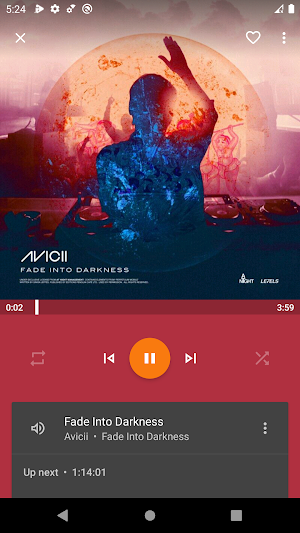 Music Player Screenshot 2