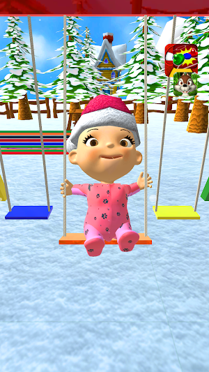Baby Masha's Winter Playground Screenshot 1