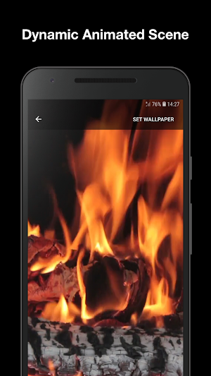 Real Fire Live Wallpaper Screenshot 1