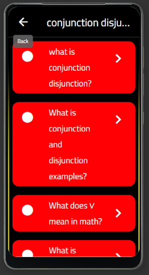conjunction disjunction Screenshot 1