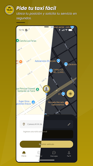 Taxis Seguros Tame Screenshot 1