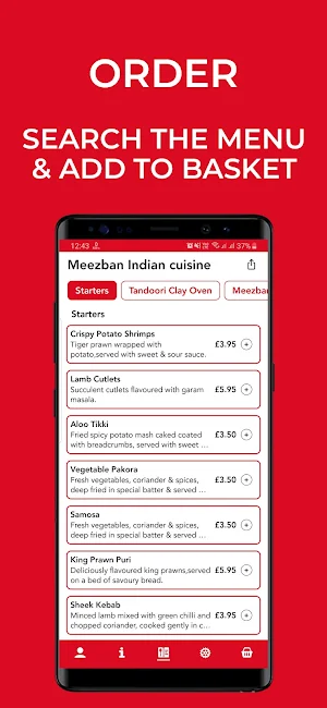 Meezban Indian cuisine Screenshot 1