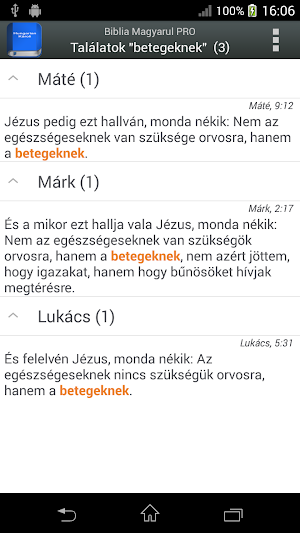 Biblia Magyarul PRO Screenshot 1